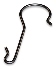 Wire hook f/rod 8mm below pipe 1" 2-Fit